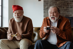 playing games